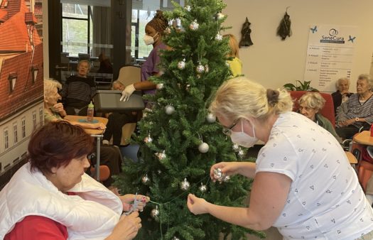 SeniorCentrum Štěrboholy - přípravy na Vánoce jsou v plném proudu