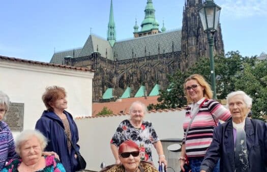 Výlet na Pražský hrad s klienty SeniorCentra Štěrboholy