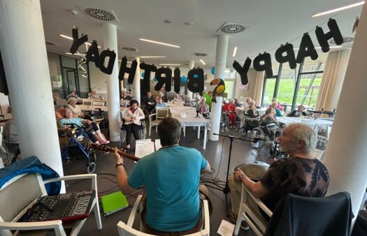 Oslava narozenin klientů SeniorCentra Štěrboholy